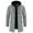 Grey, variant on Bcfgryg Male Winter Fashion Sweater Jacket Long Sleeve Thick High Neck Soild Color Check Sweater Cardigan Jacket Cardigans For Men Black L