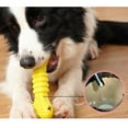 thumbnail image 5 of OULII Puppy Teething Bones Teeth Grinding Stick Toy Yellow Rubber 1Pack, 5 of 8