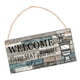 thumbnail image 5 of Letrero Decorativo de Bienvenido perfecl madera 30x15cm Colores pastel, 5 of 8