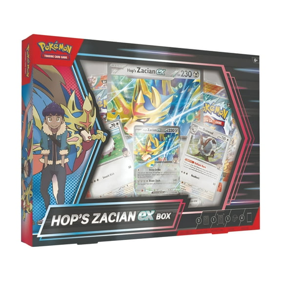 Cartas Coleccionables Pokémon TCG Scarlet & Violet Journey Together Hop y Zacian Ex Box En Inglés 1 Pieza