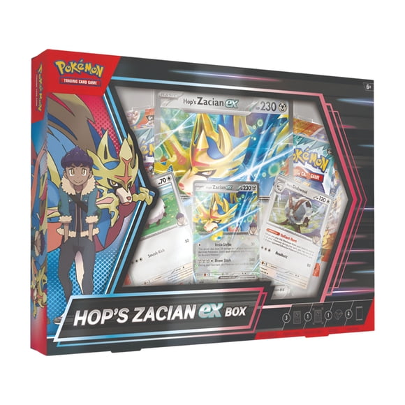 Cartas Coleccionables Pokémon TCG Scarlet & Violet Journey Together Hop y Zacian Ex Box En Inglés 1 Pieza