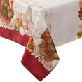 thumbnail image 6 of Newbridge Thanksgiving Country Harvest Turkey 60 x 84 inch Rectangle Fabric Bordered Tablecloth, 6 of 6