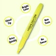 thumbnail image 6 of 100 Pack of Bulk Wholesale Highlighters Containing 3 Highlighters Per Pack for Studying, Notetaking, Students, Teachers and Classrooms in Yellow, Orange & Green - 300 Count of Highlighters, 6 of 6