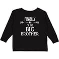 thumbnail image 3 of Inktastic Finally Im the Big Brother Boys Long Sleeve Toddler T-Shirt, 3 of 5