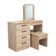 thumbnail image 3 of Mueble Tocador Wesley Beige y Blanco Virtual Muebles, 3 of 9