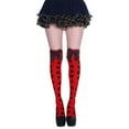 thumbnail image 2 of Christmas Stockings for Women, Socks Fashion Thigh High Stockings Strawberry Bowknot Stripes Over Knee Sock Long Socks Festival Tights Long Stocking, 2 of 5