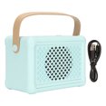 thumbnail image 1 of Altavoz Bluetooth Retro Bling Bling HiFi Bajo Consumo de Energía Azul, 1 of 12