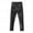 Black, variant on URMAGIC 2-12 Years Girls Stretch Faux Leather Pants Toddler Kids Winter Thicken Warm Fleece Lined Leggings