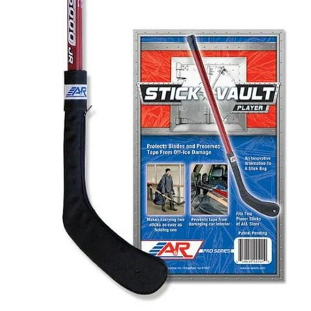 A&R Hockey Stick Vault Bag, Cover / Preserve Tape & Blades, Hold Up to 2 (Best Way To Cover Up A Hickey)