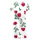 thumbnail image 5 of Puntoco Vestido Suelto Informal Con Cuello Redondo Y Manga Corta Con Estampado Floral Y Bolsillos Para Mujer, Vestido De Cuello Redondo Y Manga Corta, Blanco M,Regalos Para Mujer Joven, 5 of 7