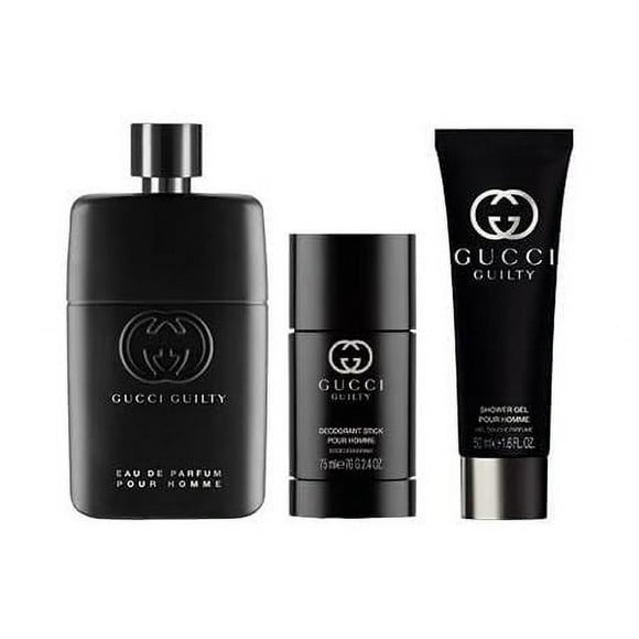 Set de regalo Gucci Guilty Pour Homme de 3 piezas para hombre