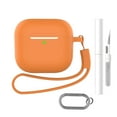 thumbnail image 7 of for AirPods Pro 2 Case with Cleaner Kit, Silicone Protective Case Cover with Keychain, Compatible with Airpod Pro 2 Generation Case, 7 of 7