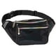 thumbnail image 1 of Riñonera Impermeable Purpurina Negra Manos Libres Grande para Senderismo Correr y Viajar para Hombre, 1 of 6