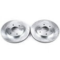 thumbnail image 2 of Power Stop Front Pair of Drilled and Slotted Brake Rotors JBR993XPR, 2 of 4