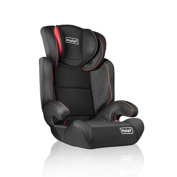Autoasiento Silla Booster Motek Ova Carro 15kg a 36kg negro