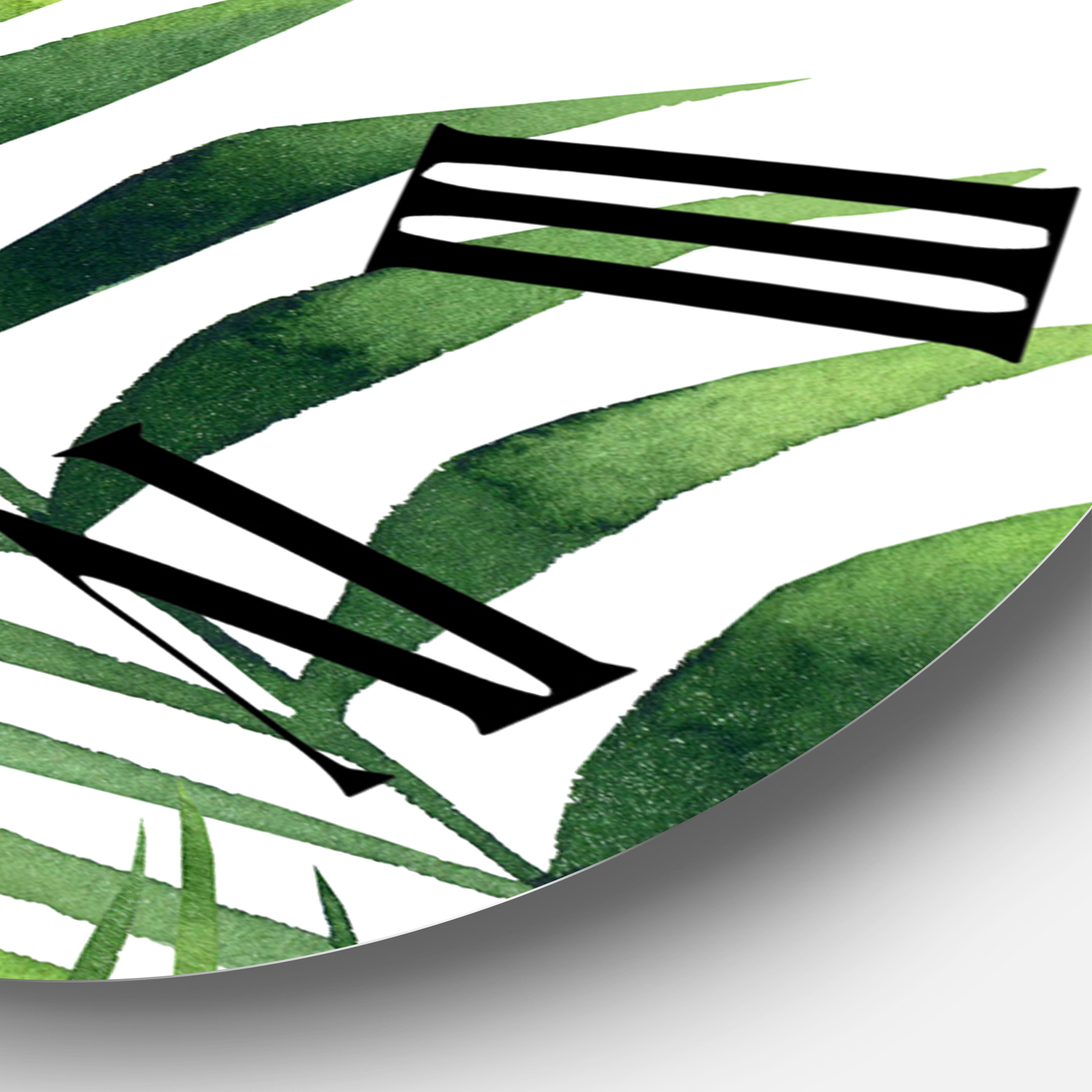 Designart 1 in Farmhouse Wall Clock