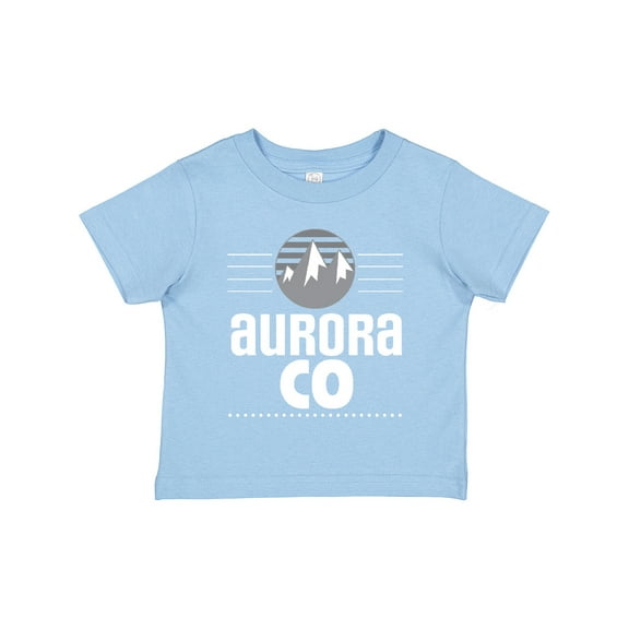 Inktastic Aurora Colorado Vacation Travel Boys or Girls Toddler T-Shirt