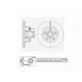 thumbnail image 4 of Winstop Brake Rotor and Hub Assembly, Front WS234258, Chrysler Fifth Avenue 1989-1983, 4 of 4