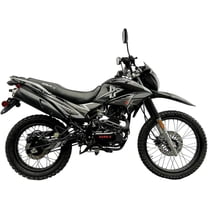 HHH Upgraded  HAWK-X Hawk X 250 EFI Gasoline 223cc Street Motorcycle Dirt Bike  ( Black )