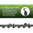 thumbnail image 4 of Full Chisel Skip Tooth Chainsaw Chain 36 inch .058 3/8 115DL for Husqvarna 810-CCC2386H, 4 of 4