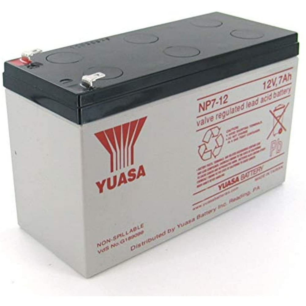 Batterie Plomb étanche NP7-12FR Yuasa 12V 7ah - Foto 4