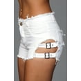 thumbnail image 2 of Buckled Down Denim Shorts, 2 of 3