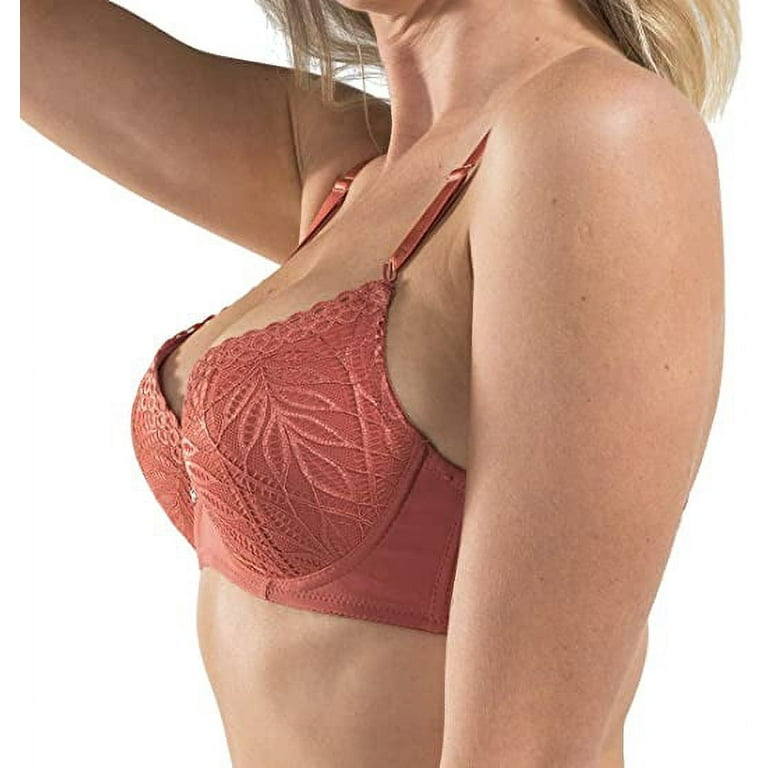 Bras for Women, Lace Underwire Bra, Padded Contour Everyday Bras 3 Pack  ASSORTIVE A 32B
