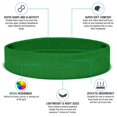 thumbnail image 2 of Suddora Adult Solid Color Sweatband Headband, Green, 2 of 3