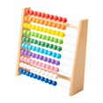 thumbnail image 4 of Ábaco de madera con cuentas, juguete clásico de matemáticas, 10 filas, suma y resta, números, aritmética, ábaco, 100 cuentas para niños pequeños, 4 of 9