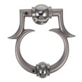thumbnail image 4 of unbranded Front Door Knocker Silver Zinc Alloy Simple Design 1Pcs, 4 of 6