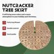 thumbnail image 4 of 48 Inch Christmas Tree Skirt Xmas Soft Cover Mat Decor,Gold, 4 of 5