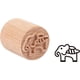 thumbnail image 1 of Herramientas de cerámica de madera, sellos de arcilla polimérica de 1,4", sellos redondos de madera para arcilla, sellos de madera hechos a mano, sellos de madera natural., 1 of 7