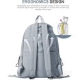 thumbnail image 5 of Waterproof Backpack for Women, Lightweight School Bookbag & Casual Travel Daypack for College and Travel, Blue, 5 of 13