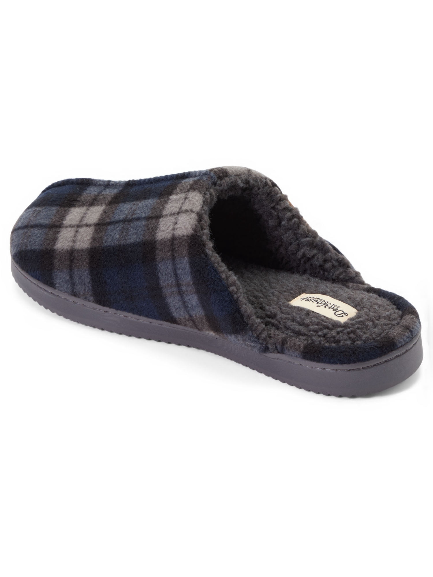 Dearfoams Cozy Comfort Men's Jeremiah Scuff Slippers Sizes 7-14