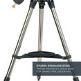thumbnail image 2 of Celestron - AstroMaster 114EQ Newtonian Telescope - Reflector Telescope for Beginners - Fully-Coated Glass Optics - Adjustable-Height Tripod - BONUS Astronomy Software Package Telescope On, 2 of 7