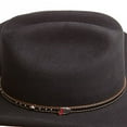 thumbnail image 4 of Justin Chapeau Homme 3X Hills, Noir, 7 1/4, 4 of 4