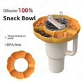 thumbnail image 3 of Snack Bowl For Stanley 40 Oz Tumbler With Handle Tumbler Snack Tray Compatible With Stanley Cup 40 Oz With Handle Reusable, 3 of 4