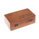thumbnail image 1 of Methold 70 sellos de letras de estilo retro con caja de almacenamiento, sello de letras de goma de vintage para pintar con los dedos, cartulina, 1 of 6
