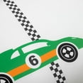 thumbnail image 4 of Lush D?cor Racing Cars Reversible Oversized Comforter Navy 4Pc Set Twin, 4 of 11