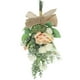 thumbnail image 1 of KAKOWELY Guirnalda floral, guirnalda de flores artificiales, corona colgante de flores de diente de león y rosas falsas, 1 of 5