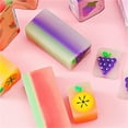 thumbnail image 6 of Under $2 Pencil Eraser, Fun Shaped Erasers 10-Pack - Novelty Desk Accessories for Office & Creative Projects, Non-Toxic Rubber, Cute Erasers, Beige, by Goohae, 6 of 9