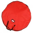 thumbnail image 4 of Holiday Decor Storage,Red Christmas Gift Storage Storage Bag Wreath Container Finely Tuned Performance, 4 of 6