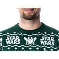 thumbnail image 4 of Disney Star Wars Mens' The Mandalorian Grogu Goodbye Holiday Knit Ugly Christmas Sweater, 4 of 7