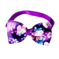 thumbnail image 2 of Pajarita cuello corbata mascotas sweethay accesorios decoraciones hebilla flor Purpura 20Conjunto, 2 of 6