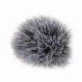 thumbnail image 4 of Microphone Windshield Furry Fur Windproof Muff Windscreen Cover For Sony Rode Boya Lapel Lavalier Mic 5mm 10m WindShield, 4 of 5