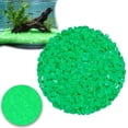 thumbnail image 2 of 200 Pcs Glow In The Dark Aquarium Pebbles Colorful Luminous Fish Tank Rocks Resin Stones Garden Walkway Decor 0.51in, 2 of 9