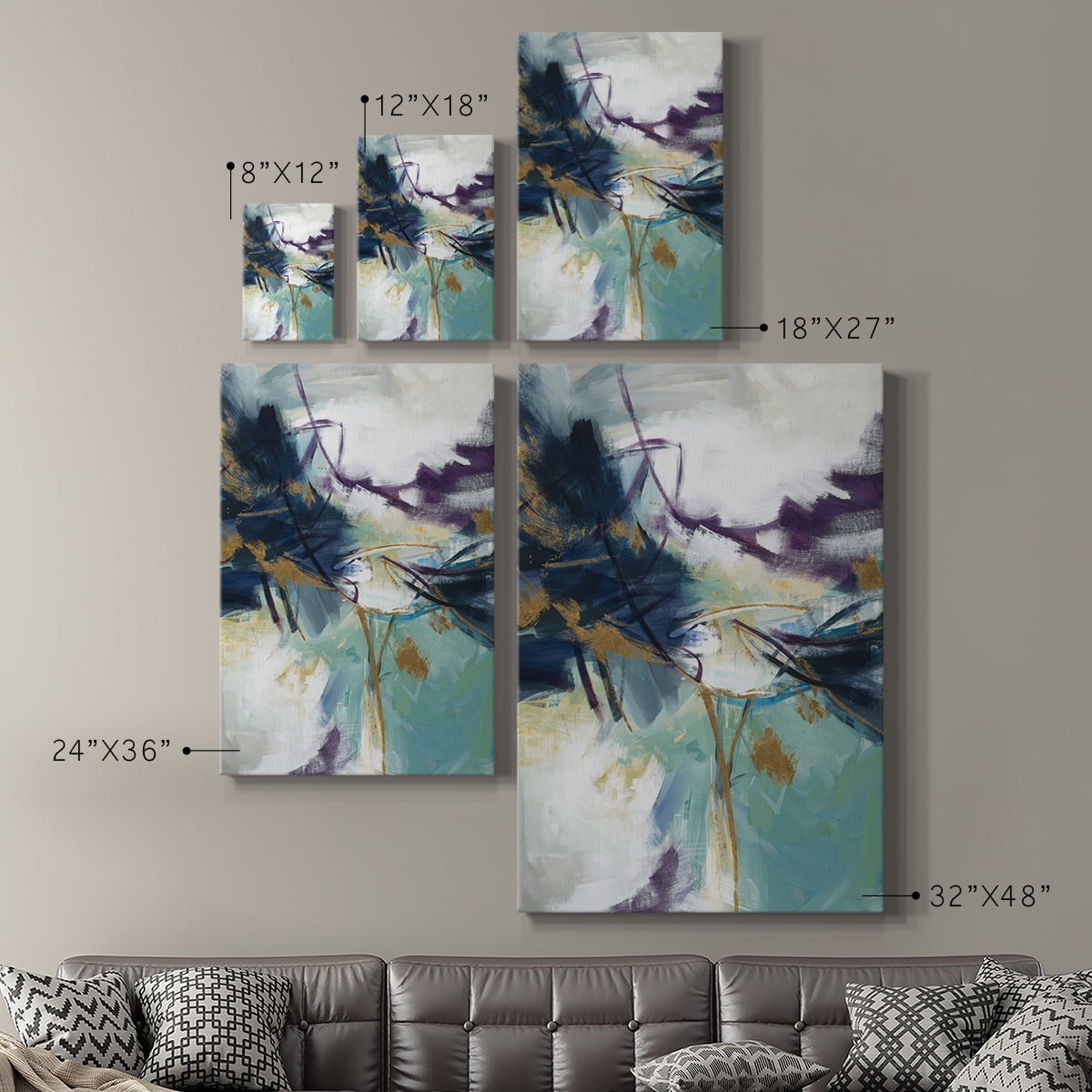 Gold Rush Premium Gallery Wrapped Canvas - Ready to Hang