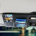 thumbnail image 5 of Haqieyen Car Visor Organizer Sunglass Holder Multipurpose Storage Container, 5 of 5