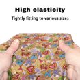 thumbnail image 7 of HELLHERO Rollator Seat Covers Removable Reusable Rollator Walker Seat Back Cover & Christmas Gingerbread Waterproof for Dust Proof, 7 of 7