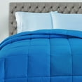 thumbnail image 6 of BNM Classic Down Alternative Comforter, Twin XL, Aster Blue, 6 of 7